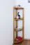 Regal / Eckregal Kiefer massiv Vollholz Erlefarben Junco 61 - Abmessungen: 125 x 40 x 30 cm (H x B x T)