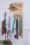 Garderobe Kiefer massiv Vollholz natur Junco 343 – Abmessungen: 130 x 70 x 32 cm (H x B x T)
