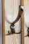 Garderobe Kiefer massiv Vollholz natur Junco 343 – Abmessungen: 130 x 70 x 32 cm (H x B x T)