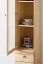 Vitrine Massivholz Breite 45 cm
