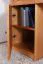 Schreibtisch Kiefer massiv Vollholz Erlefarben Pipilo 19 - Abmessungen: 78 x 182 x 54 cm (H x B x T)