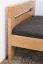 Jugendbett / Kinderbett "Easy Premium Line" K6, 120 x 200 cm Buche Vollholz massiv Natur