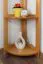 Regal / Eckregal Kiefer massiv Vollholz Erlefarben Junco 62 - 40 x 30 x 86 cm (B x T x H)