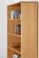 Regal Kiefer massiv Vollholz Erlefarben Junco 50A - 195 x 100 x 40 cm (H x B x T)