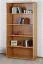 Regal Kiefer massiv Vollholz Erlefarben Junco 50A - 195 x 100 x 40 cm (H x B x T)