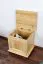 Truhe Kiefer massiv Vollholz Natur 182 – Abmessung 50 x 54 x 46 cm (H x B x T)