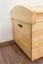 Holztruhe natur