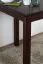 Tisch Kiefer massiv Vollholz Walnussfarben Junco 226A (eckig) - 50 x 80 cm (B x T)
