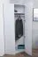Jugendzimmer -Eckkleiderschrank