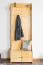 Garderobe Kiefer massiv Vollholz natur 31 - Abmessung 200 x 72 x 37 cm