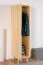 Schrank Kiefer massiv natur Aurornis 01 - Abmessungen: 200 x 50 x 60 cm (H x B x T)