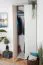 Eckkleiderschrank Jugendzimmer Weiß 236x86x86 cm