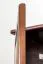 Schmaler Kleiderschrank | 2 Drehtüren | 2 Schubladen | 1 Fach | mit Kleiderstange | 80 cm breit | Massivholz | Farbe: Nuss Abbildung