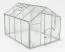 Gewächshaus Endivie L7, HKP 6 mm, Grundfläche: 6,40 m² - Abmessungen: 290 x 220 cm (L x B)
