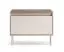 Garderobe Komplett Set | Farbe: Eiche Cremona / Kaschmir | Soft-Close | inkl. Samtpolster | Kommode | Spiegel | Schuhschrank | Garderobe mit sieben Haken