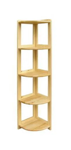 Standregal, 40 cm breit, Kiefer Holz-Massiv, Farbe: Natur Abbildung