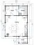 Ferienhaus F19 mit 5 Räumen | 75,5 m² | 70 mm Blockbohlen | Naturbelassen | inkl. Fußboden & Fenster 2 Hand Dreh-Kipp