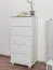 Weiße Kommode 60cm breit