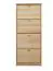 Schuhkipper Kiefer Holz massiv, Farbe: Natur 150x58x30 cm, Schuhschrank Schuhkommode Abbildung