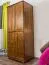 Kiefer-Schrank Landhaus, Farbe: Eiche 190x80x60 cm Abbildung