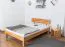 Jugendbett Wooden Nature 01 Kernbuche massiv geölt - Liegefläche 140 x 200 cm (B x L)