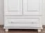 Kleiderschrank massiv weiss