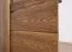 Vitrine Fazenda 05, Farbe: Dunkelbraun, Eiche teilmassiv – 200 x 119 x 41 cm (H x B x T)