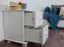 Nachtkommode Weiß 55x42x42 (HxBxT) Kiefer massiv Abbildung