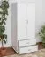 Flurschrank, Farbe: Weiß 195x80x59 cm Abbildung