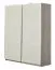 Kleiderschrank beige hochglanz Abbildung
