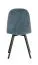 Stuhl Maridi 247, Farbe: Türkis - Abmessungen: 89 x 45 x 55 cm (H x B x T)