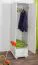 Dielenschrank Kiefer, Farbe: Weiß 190x47x60 cm Abbildung