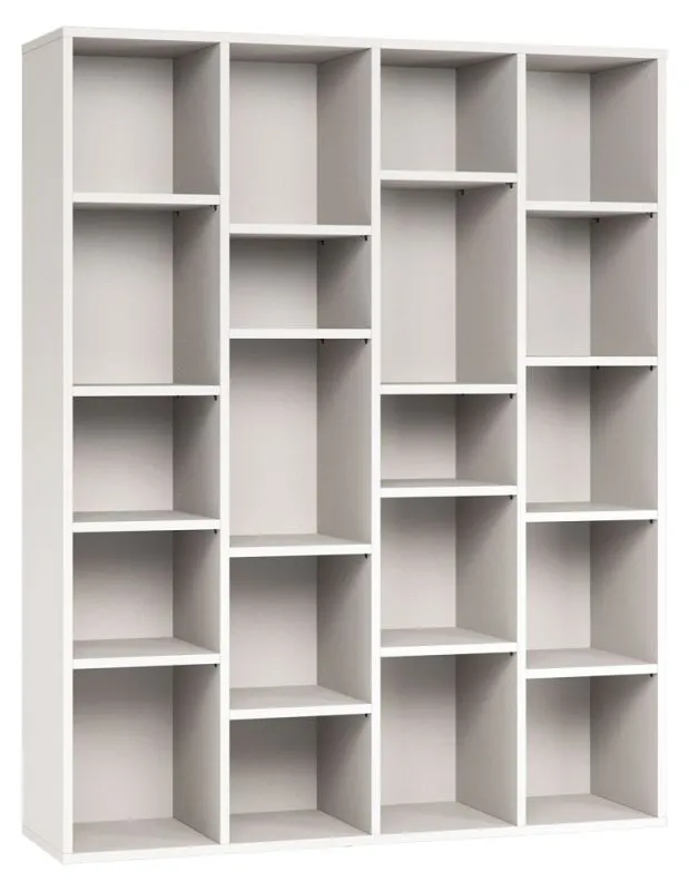 Regal Bellaco 50, Farbe: Weiß - Abmessungen: 187 x 149 x 38 cm (H x B x T)