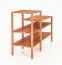 Regal Wellsford 41 Kernbuche massiv geölt - Abmessungen: 86 x 115 x 46 cm (H x B x T)