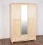 Kleiderschrank Kiefer 120 cm