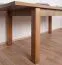 Esstisch ausziehbar Selun 14, Farbe: Eiche Dunkelbraun - 160 - 203 x 90 cm (B x T)