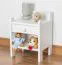 Nachtkommode Weiß 45x34x29 (HxBxT) Kiefer massiv Abbildung