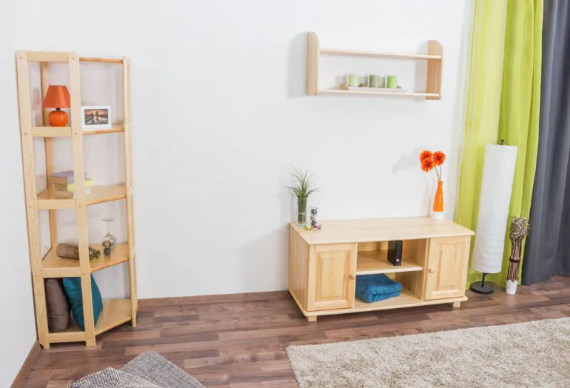 Eckregal aus Holz
