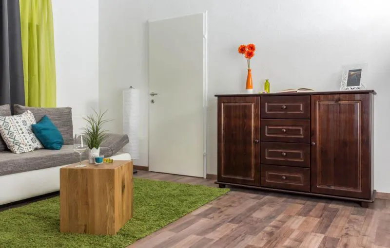 Sideboard, Kommode - Farbe: Nuss, Breite: 150 cm Abbildung