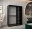 Kleiderschrank schwarz