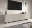 TV-Unterschrank | Kaschmir | 3 Kipptüren | 3 Fächer | Push-to-open Funktion | Maße: 200 x 40 x 54 cm | auf Beinen oder hängend montierbar | Lamellen Design