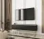 TV-Schrank / TV-Board Horsham 45, Farbe: Schwarz, zwei Kippfächer, Push-to-open Funktion, ABS-Kantenschutz, hängend montierbar, für Wohnzimmer