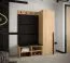 Wandpaneel im edlen Stil Farbe: Schwarz - Abmessungen: 42 x 84 x 4 cm (H x B x T)