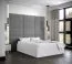Wandpaneel mit eleganten Design Farbe: Grau - Abmessungen: 42 x 84 x 4 cm (H x B x T)