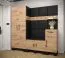 Wandpaneel im edlen Stil Farbe: Schwarz - Abmessungen: 42 x 42 x 4 cm (H x B x T)