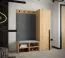 Wandpaneel mit eleganten Design Farbe: Grau - Abmessungen: 42 x 84 x 4 cm (H x B x T)