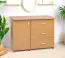 Kommode Kebumen 23, Farbe: Erle - Abmessungen: 71 x 90 x 40 cm (H x B x T)