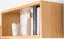 Hängeregal / Wandregal Kiefer massiv Vollholz Erlefarben Junco 293 - 25 x 60 x 20 cm (H x B x T)