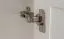 Dielenschrank Kiefer, Farbe: Weiß 190x47x60 cm