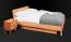 Einzelbett / Gästebett Timaru 01 Kernbuche massiv geölt - Liegefläche: 90 x 200 cm (B x L)